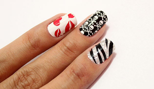 Adesivos para unhas decoradas